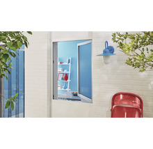 Fliegengitter für Fenster tesa Insect Stop Comfort weiss ohne Bohren 130x150 cm