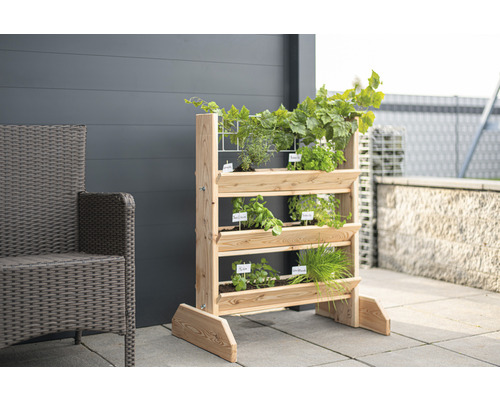 Jardinière surélevée verticale, étagère pour herbes WESTMANN Taille L 80 x 50 x 82 cm naturel Jardinière surélevée verticale, étagère pour herbes WESTMANN Taille L 80 x 50 x 82 cm naturel