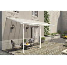 Toiture pour terrasse PALRAM Sierra 447 x 230 cm blanc