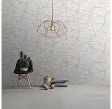 Papier peint intissé 104870 Secret Garden Kintsugi rose or