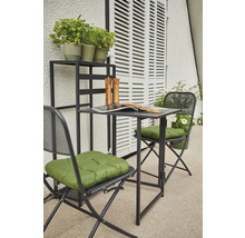Ensemble de meubles de balcon Siena Garden 2 places composé de: table, 2 chaises pliantes aluminium anthracite-thumb-22