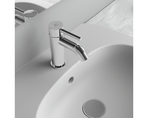 Waschtischarmatur auf einem Waschbecken