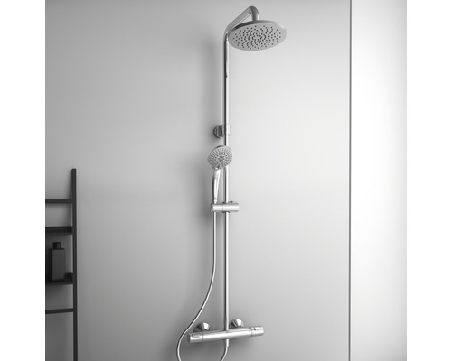 Duschsystem mit Kopfbrause und Handbrause