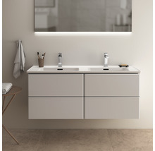 Meuble sous-vasque Ideal Standard Adapto couleur de façade blanc brillant brillant 121 x 49 x 45 cm T4298WG