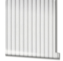 Tapetenrolle mit Holzpaneel Optik