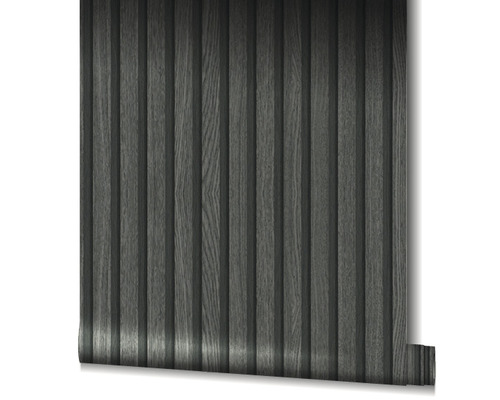 Tapetenrolle mit Holzlamellenmuster