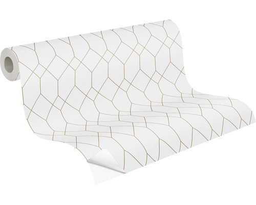 Rouleau de papier peint avec motif géométrique