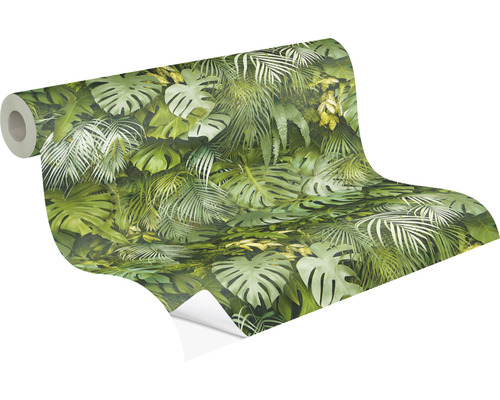 Tapetenrolle mit tropischem Pflanzenmuster