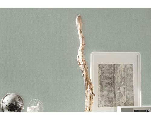 Detailansicht einer Tapete mit dekorativen Elementen