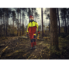 Veste de garde-forestier Hammer Workwear rouge/jaune taille XS