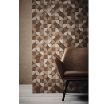 Vliestapete 36913-4 Metropolitan Stories Holzoptik braun beige