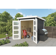 Gartenhaus Zambezi 2 220 x 274,7 cm carbongrau