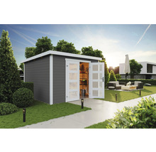 Gartenhaus Zambezi 7 320 x 324,8 cm carbongrau