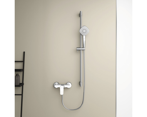 Duscharmatur mit Brausestange und Handbrause für das Badezimmer