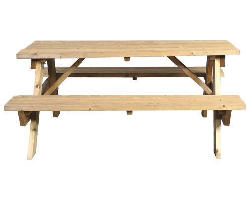 Holz-Picknicktisch für den Garten