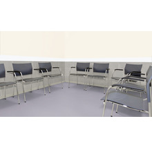 Teppichboden Velours Catania hellgrau FB881 500 cm breit (Meterware)