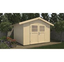 Gartenhaus weka 122 Gr. 1 inkl. Fußboden 285 x 239 cm natur