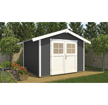 Gartenhaus weka 122 Gr. 2 inkl. Fußboden 285 x 270 cm anthrazit
