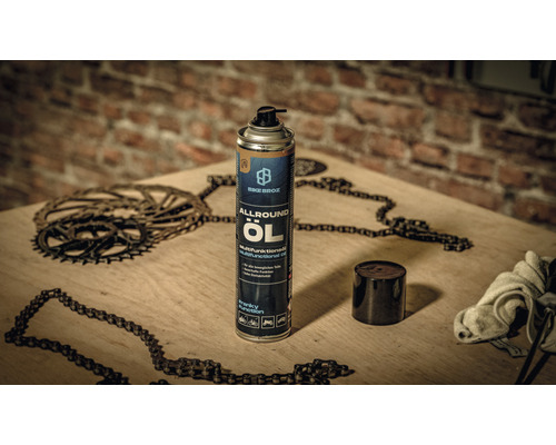 Bike Broz Allround Öl Spraydose für Fahrräder, Ketten und bewegliche Teile