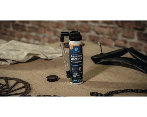 Fahrrad Reifendicht Pannen Spray mit Schlauch