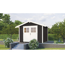 Gartenhaus weka 122 Gr. 5 inkl. Fußboden 380 x 324 cm anthrazit