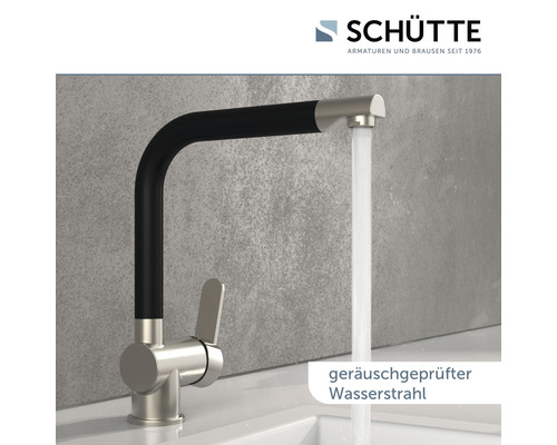 Schütte Küchenarmatur mit geräuschgeprüftem Wasserstrahl