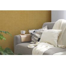 Vliestapete 38597-4 #Hygge Ethno Muster gelb