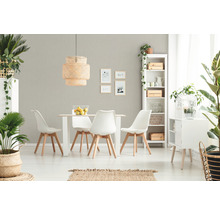 Papier peint intissé 38613-2 #Hygge structure tissu uni gris