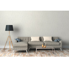 Papier peint intissé 38615-3 #Hygge structure uni gris blanc