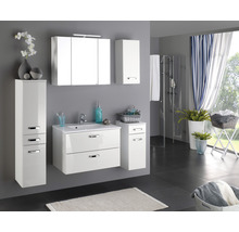 Spiegelschrank Held Möbel 90 x 20 x 66 cm weiß 3-türig 008