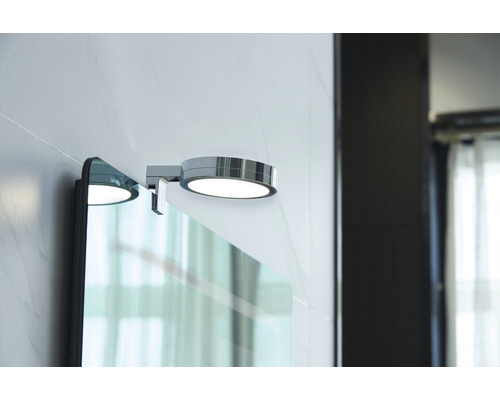 Luminaire de miroir de forme ronde pour éclairage de salle de bain