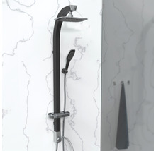 Colonne de douche avec inverseur Schütte noir-thumb-2