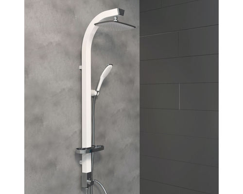 Ensemble de douche avec douche de tête et douchette pour la salle de bains