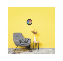 Horloge murale Joy plastique noir multicolore Ø 36 cm