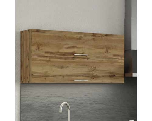 Hängender Küchenschrank mit zwei Türen und Griffen