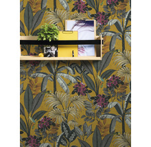 Vliestapete 38738-1 Pint Walls Natur Blätter gelb
