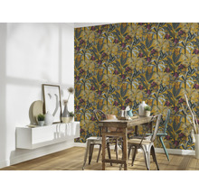 Vliestapete 38738-1 Pint Walls Natur Blätter gelb