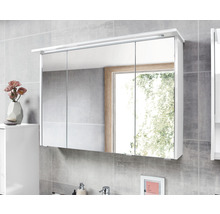 Spiegelschrank Pelipal xpressline 3261 105 x 16 x 72 cm weiß 3-türig LED