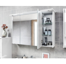 Spiegelschrank Pelipal xpressline 3261 105 x 16 x 72 cm weiß 3-türig LED