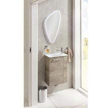 Waschtischunterschrank FACKELMANN Small Bathroom Collection BxHxT 44 x 60 cm x 24,3 cm Frontfarbe eiche natur 84657