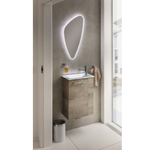 Waschtischunterschrank FACKELMANN Small Bathroom Collection BxHxT 44 x 60 cm x 24,3 cm Frontfarbe eiche natur 84657