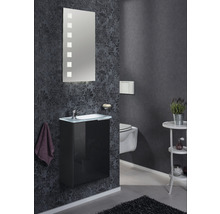Waschtischunterschrank FACKELMANN Small Bathroom Collection BxHxT 44 x 60 cm x 24,3 cm Frontfarbe anthrazit 86012