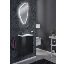 Waschtischunterschrank FACKELMANN Small Bathroom Collection BxHxT 44 x 60 cm x 24,3 cm Frontfarbe anthrazit 86012