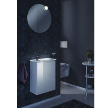 Waschtischunterschrank FACKELMANN Small Bathroom Collection BxHxT 44 x 60 cm x 24,3 cm Frontfarbe weiß weiß glänzend 86013