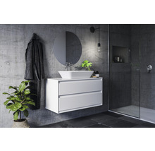 Meuble sous-vasque Ideal Standard Connect Air blanc mat 100 cm E0821B2
