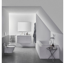 Meuble sous-vasque Ideal Standard Connect Air blanc mat 100 cm E0821B2