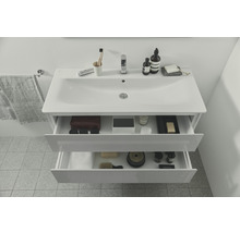 Meuble sous-vasque Ideal Standard Connect Air blanc mat 100 cm E0821B2