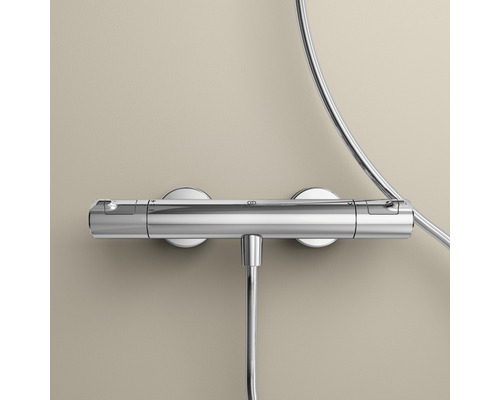 Aufputz-Thermostatarmatur für die Dusche