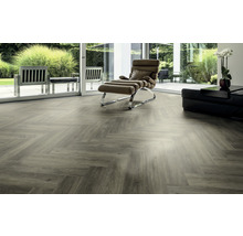 Vinylboden Eiche Canberra Fischgrät Klickverbindung 743 x 145 x 6 mm