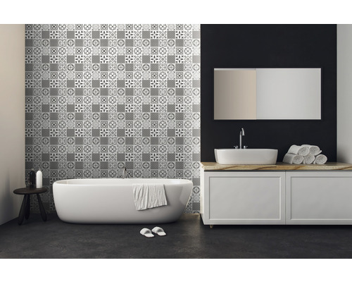 Selbstklebende Wandfliesen Wall Tiles Oriental 30,5x30,5cm 6 St.